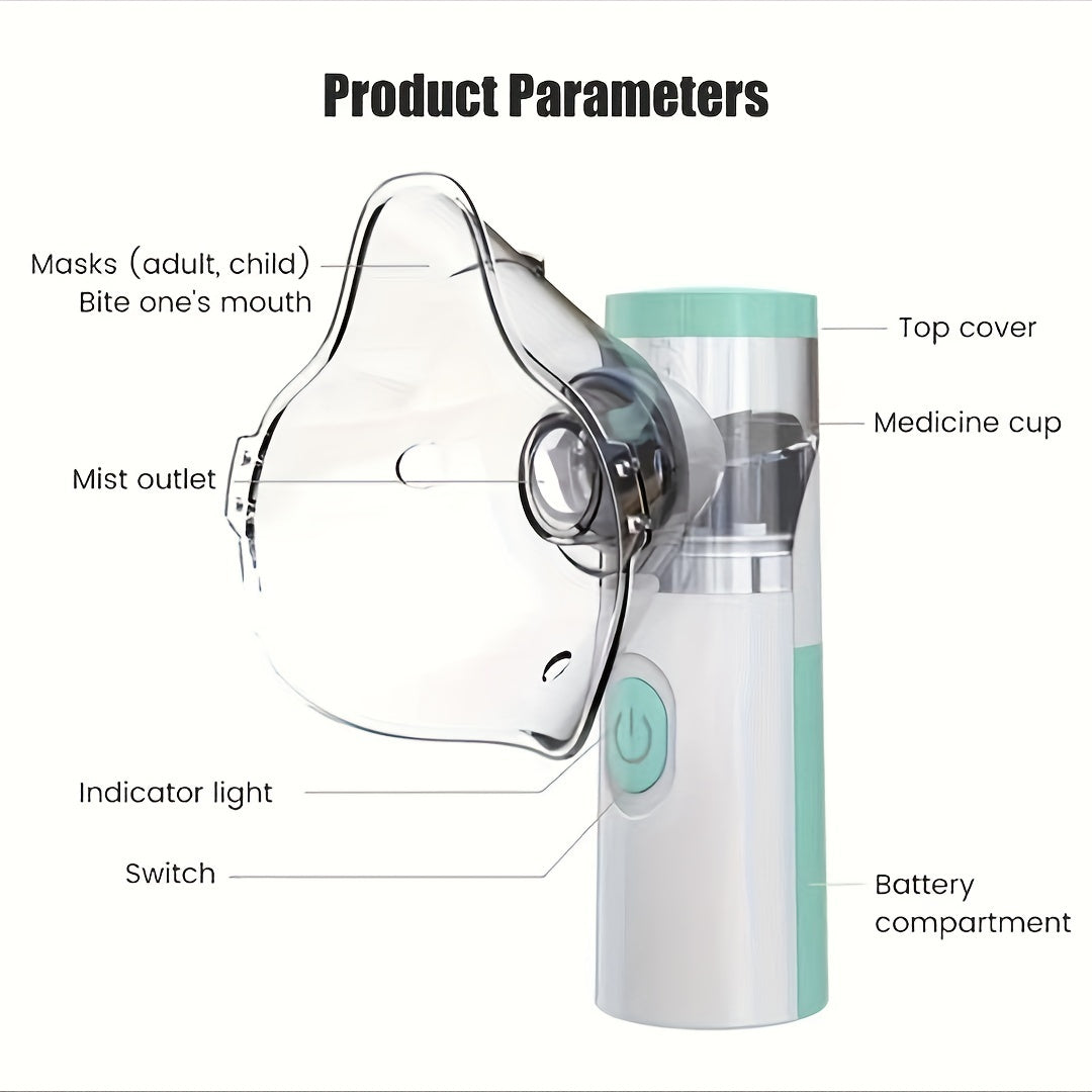 Portable Nebulizer Steam Inhaler